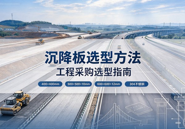 宾川沉降板选择方法